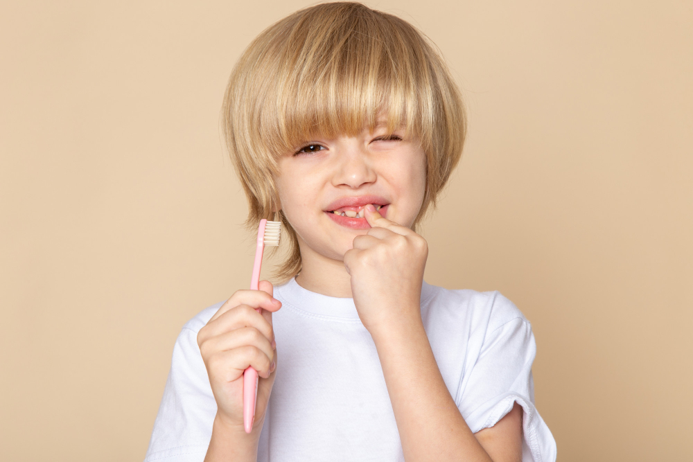 Wyszczerbiony ząb u dziecka